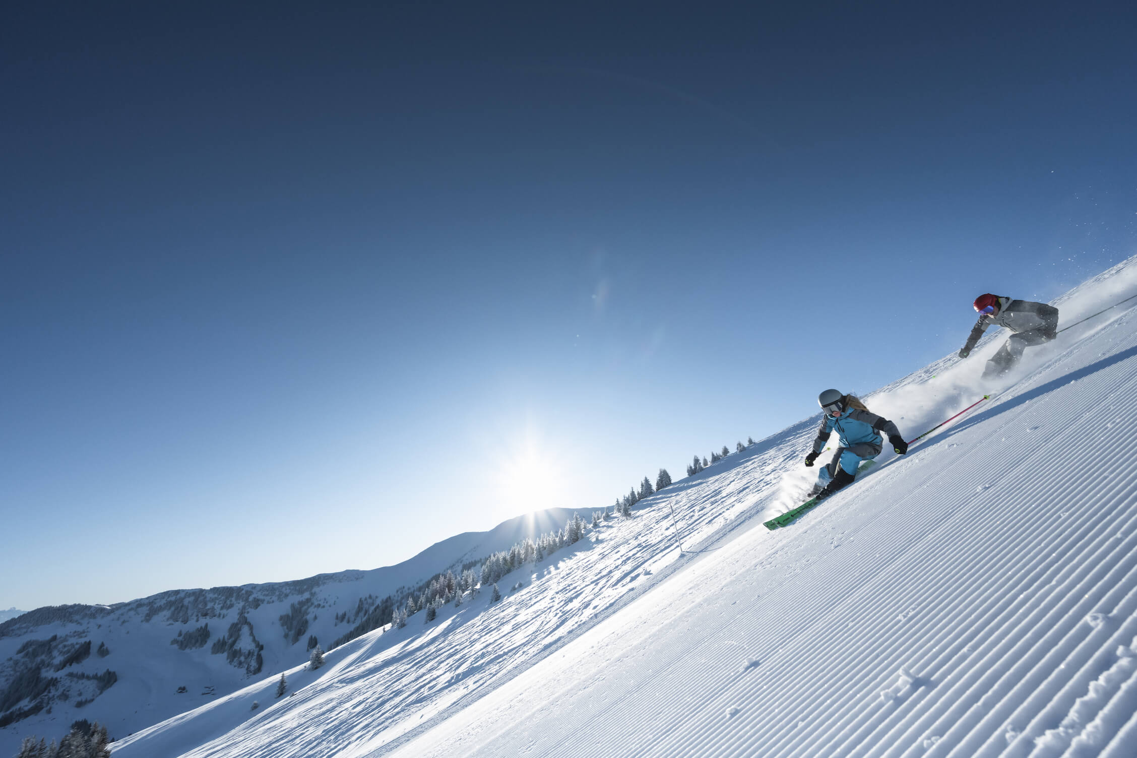 downhill skifahren in der region hochkoenig ochalet