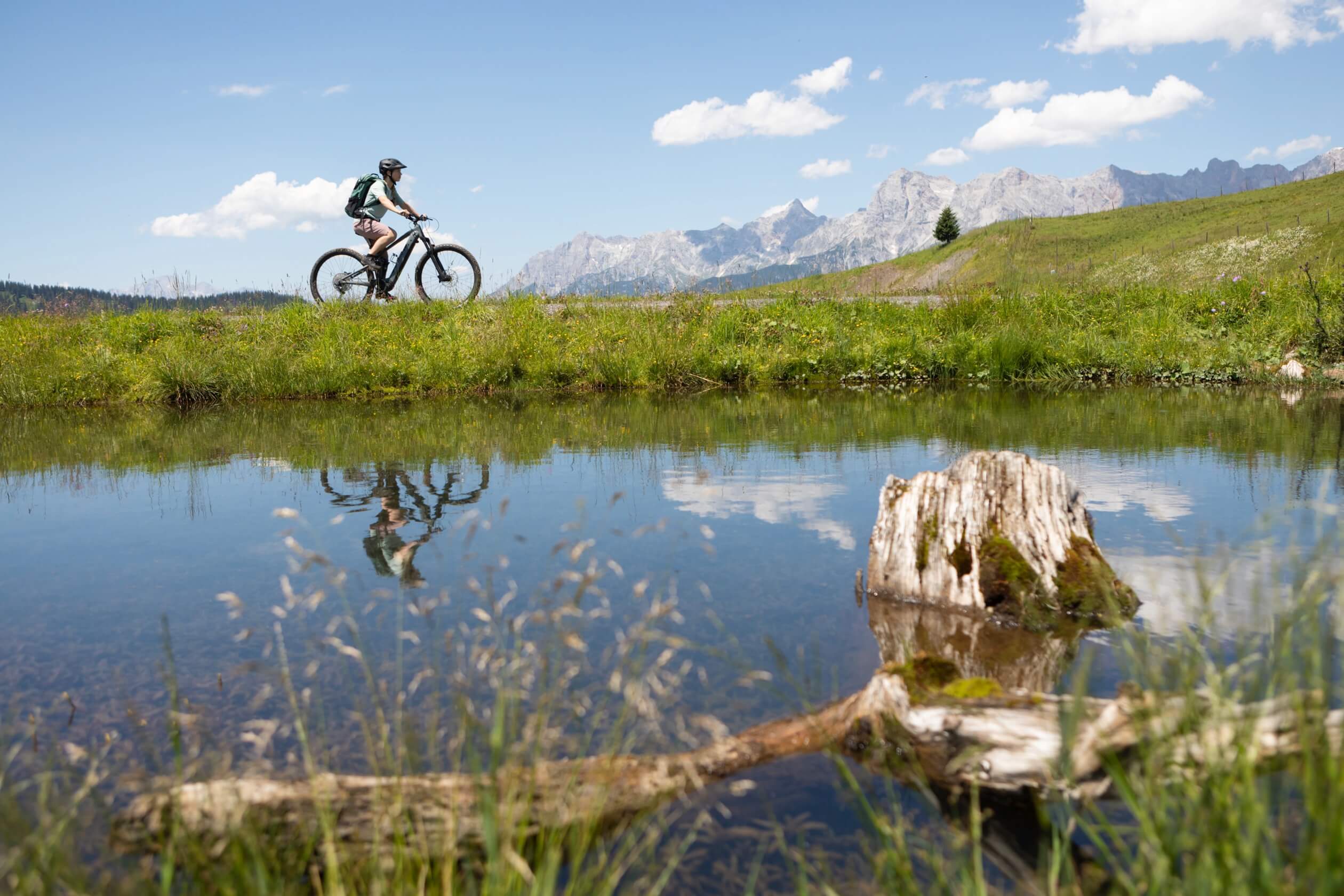 mountain biken am hochkoenig hinterthal ochalet