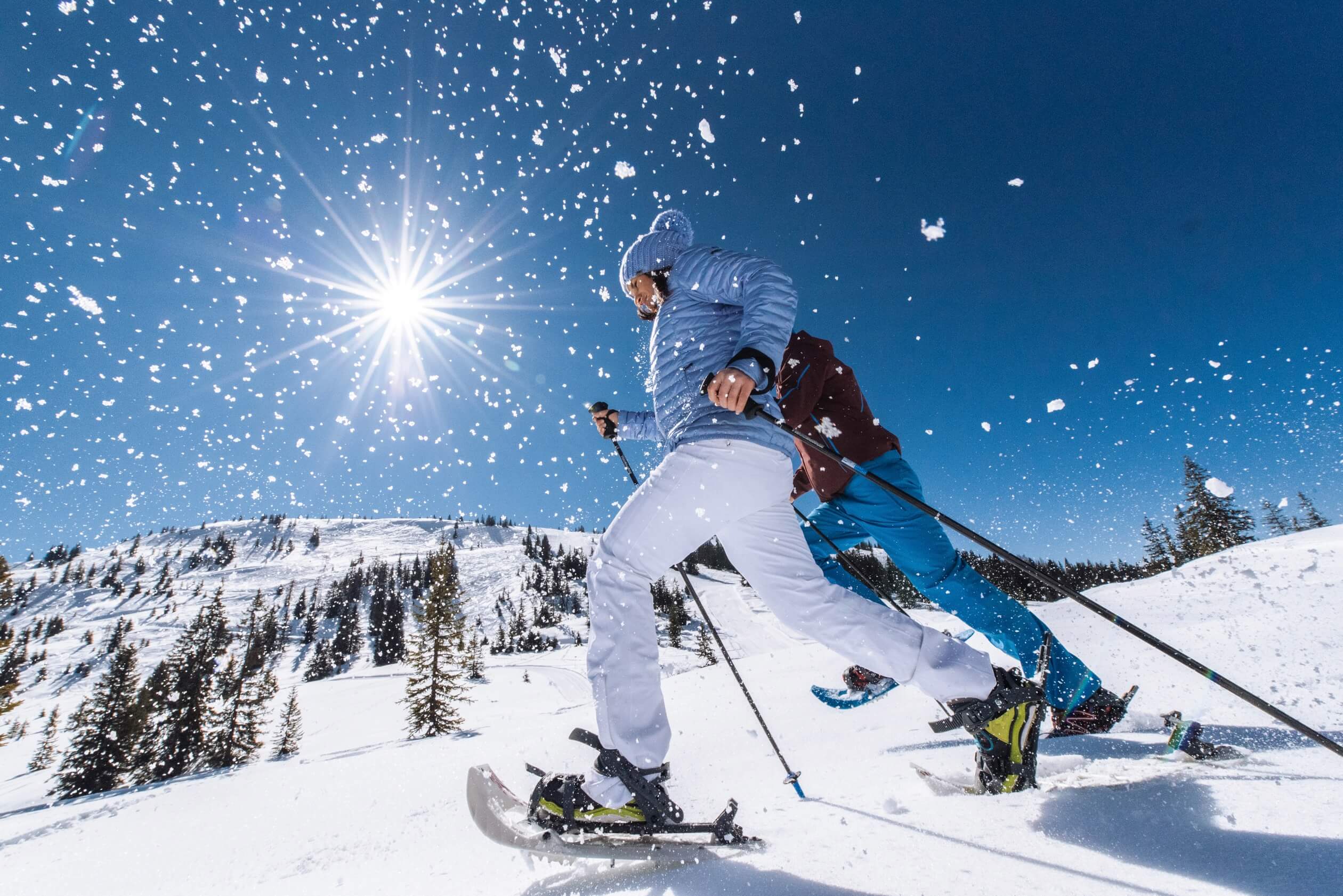 schneeschuhwandern in der region hochkoenig ochalet