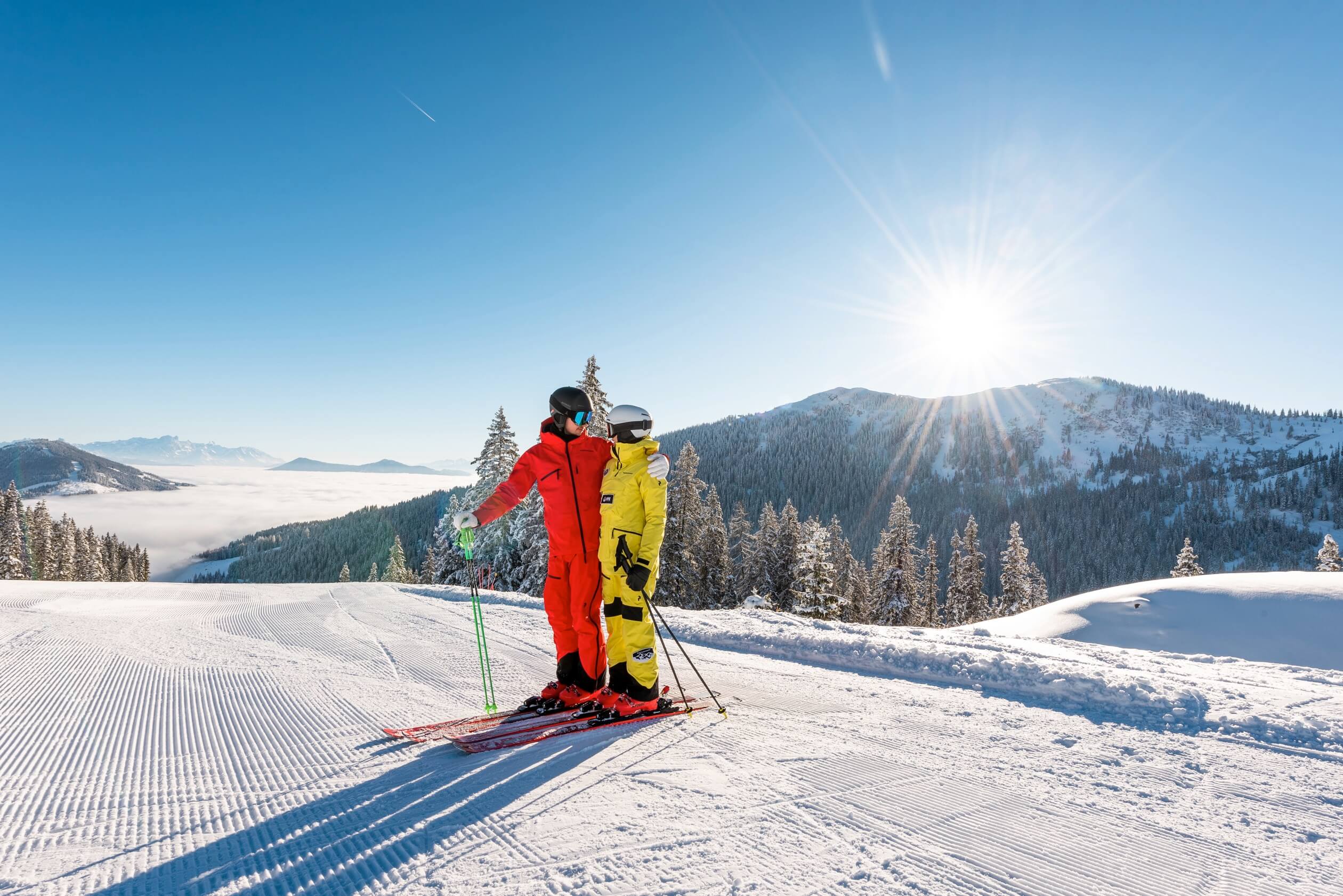 skifahren in der region hochkoenig ochalet