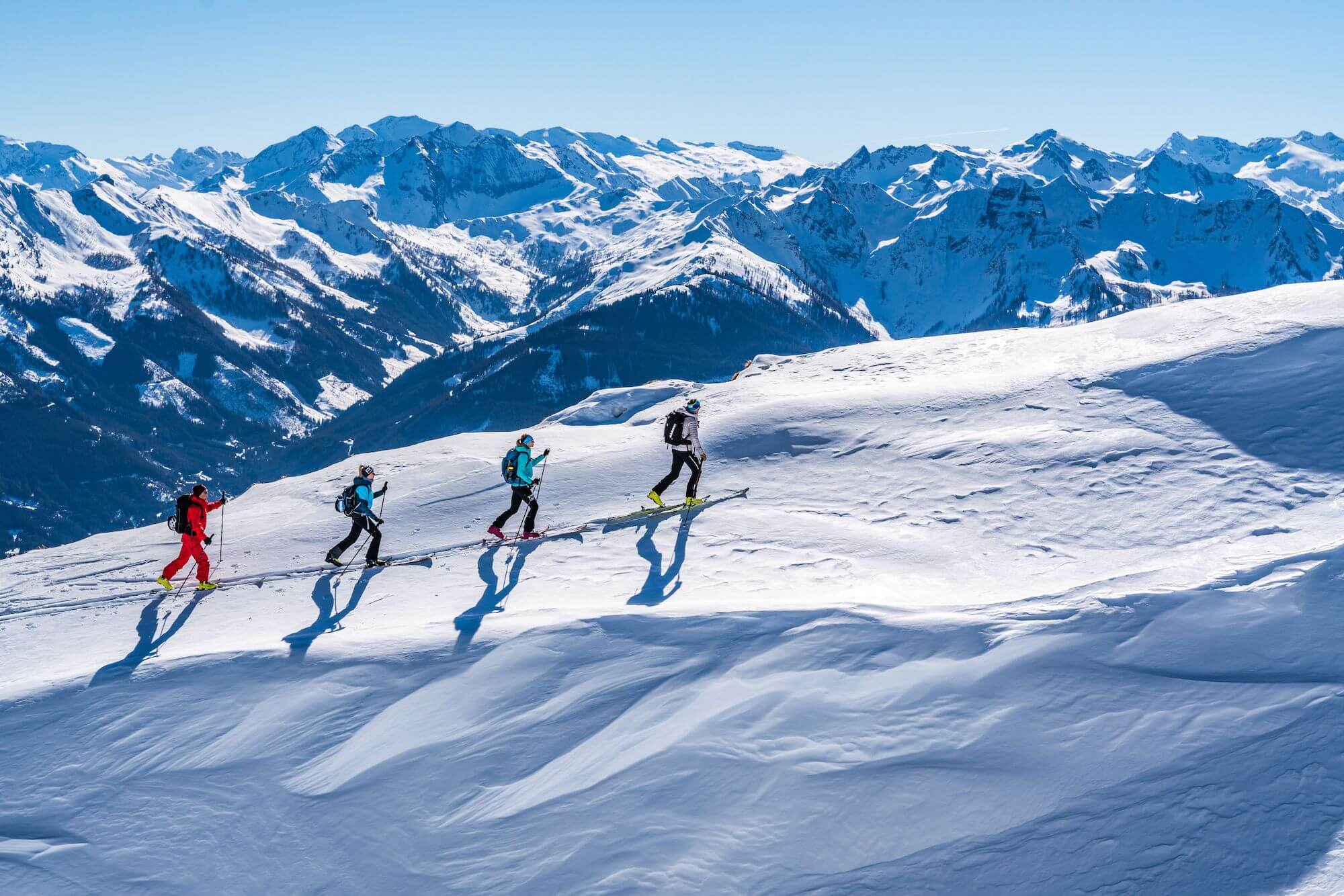 skitourengehen am hochkoenig hinterthal ochalet